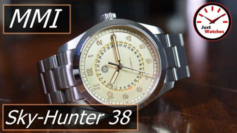 MMI Skyhunter 38mm Fun Date Complication In A Perfect Size YouTube