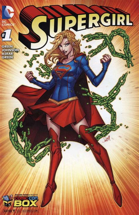 Supergirl Supergirl Variant Cover B Comic Book 1 Jonboy Meyers Dc