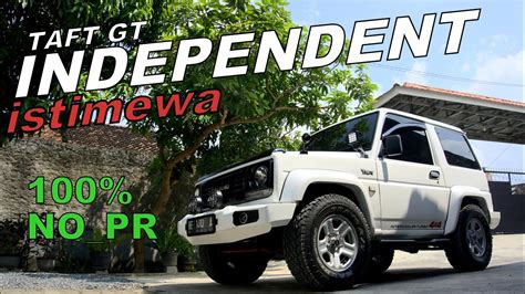 DAIHATSU TAFT GT F73 Independent 4x4 1997 REVIEW BY ALDHO YouTube