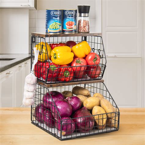 Idesign Classico Stackable Basket 10 X 10 X 775 Matte Satin