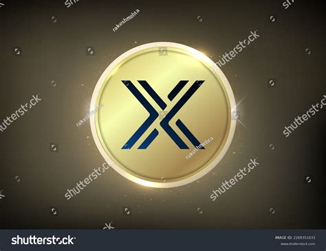 Immutablex Imx Crypto Logo Banner Immutablex Royalty Free Stock