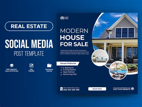 Real Estate Business Instagram Social Media Post Square Uplabs