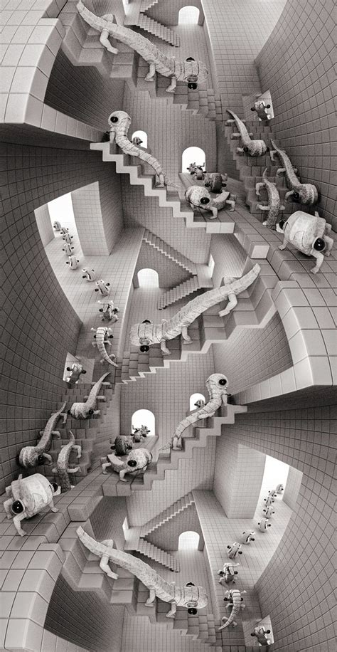 M C Escher Stairs Escher Art Mc Escher Art Mc Escher