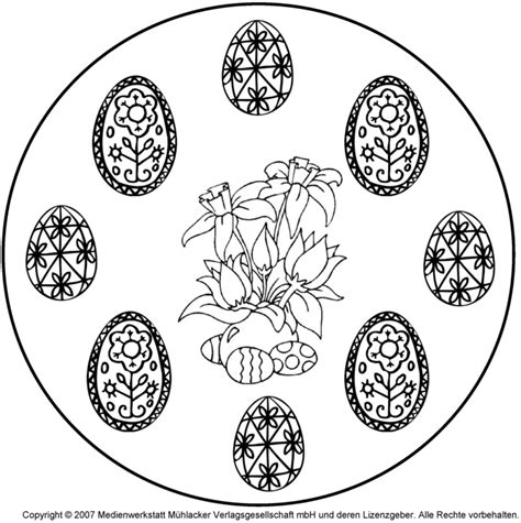 Oster mandala ausmalbild ostermandalas kostenlos zum ausdrucken. Oster-Mandala 4 - Medienwerkstatt-Wissen © 2006-2017 Medienwerkstatt