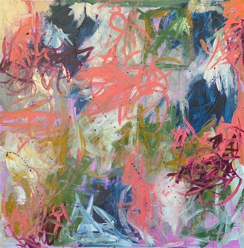Debbie Pakzaban Tangled Abstract Impressionism Art Contemporary Art