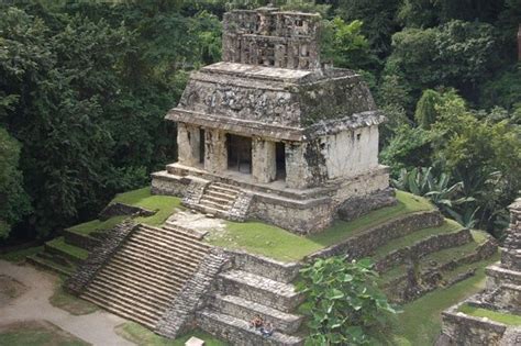 Zdjęcia Palenque Piramida W Palenque Meksyk