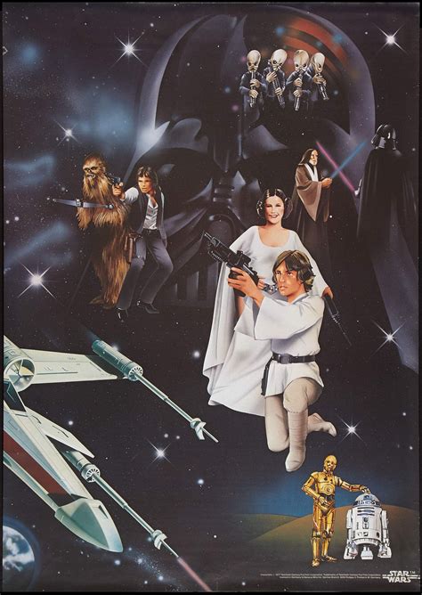 20 Beautiful Star Wars Episode Iv A New Hope Vintage Posters Star