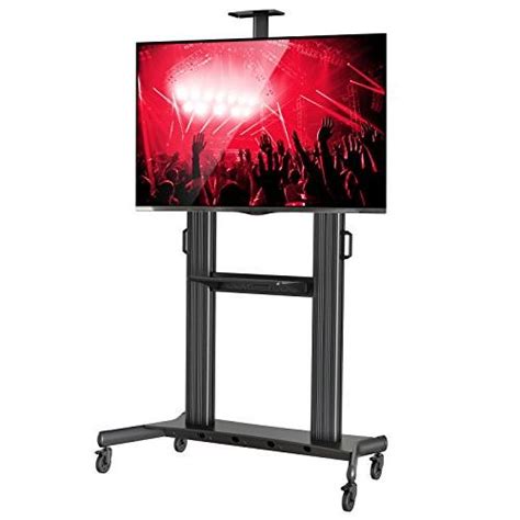 Rolling Tv Stand Mobile Tv Cart For 60 100