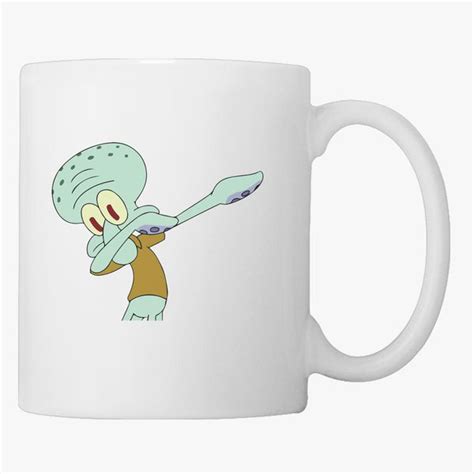 Squidward Dab Coffee Mug