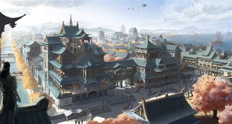 Artstation Ancient Chinese City