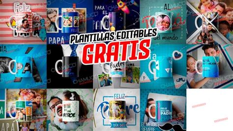 Plantillas Para Sublimar Dia Del Padre Con Editables Y Mockups