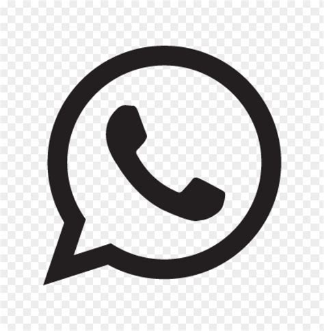 Free Download Hd Png Whatsapp Logo Symbol Vector Free 464519 Toppng