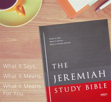 The Jeremiah Study Bible Davidjeremiahuk