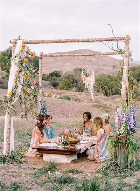 Bohemian Bridal Shower The Dreamiest Boho Bridal Shower We Ve Ever