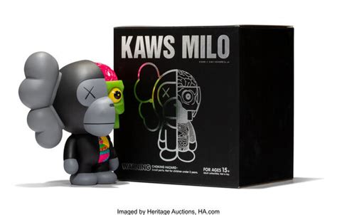 Kaws X Bape Dissected Milo Black 2011 Artsy