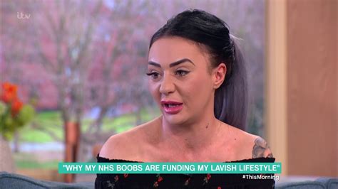 Josie Cunningham Talks About Her Boob Job This Morning Youtube