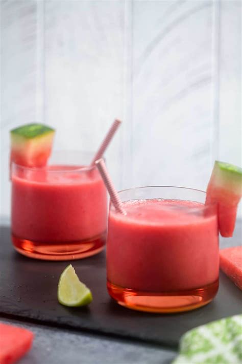 Easy Watermelon Smoothie Dairy Free Healthy Delicious