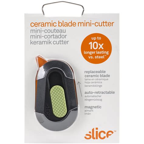 Slice Ceramic Blade Mini Cutter Auto Retractable