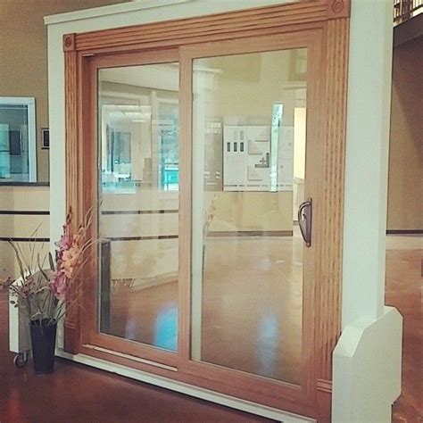 Durable Vinyl Sliding Patio Door That Looks Like Real Wood Vinyl