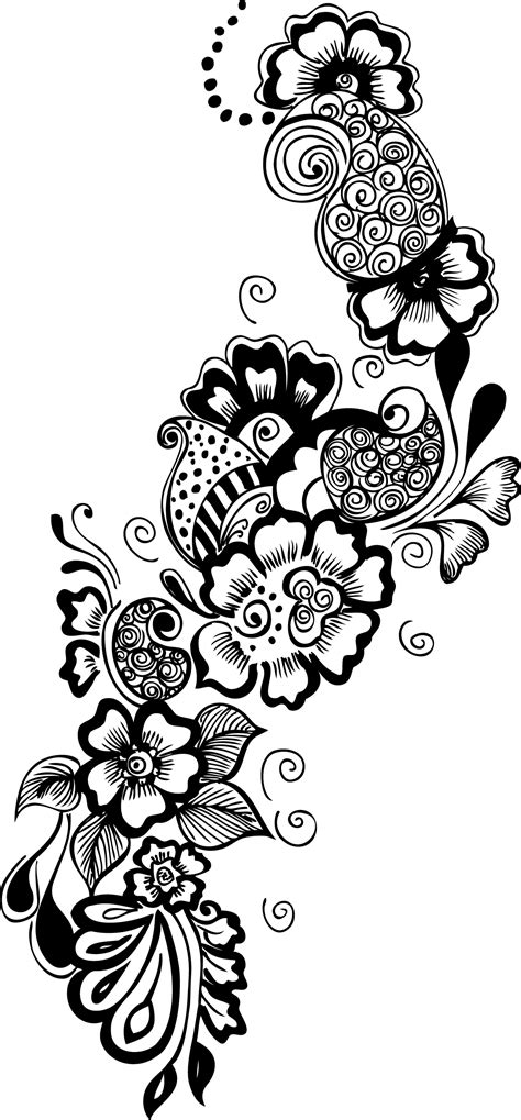 Download Decorative Tattoos Arabic Henna Mehndi Hd Image Free Png Hq