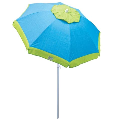 Rio Brands Rio Brand Hexagon Beach Umbrella With Integrated Sand Anchor