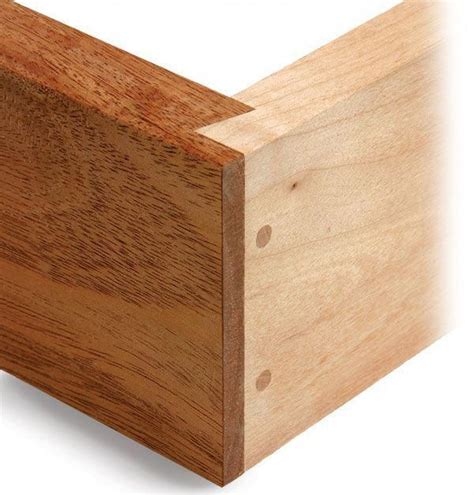 Rabbeted Dovetail Joint Is A Half Version Of A Sliding Dovetail