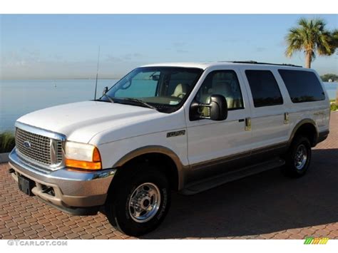 2000 Oxford White Ford Excursion Limited 4x4 57539792 Photo 54