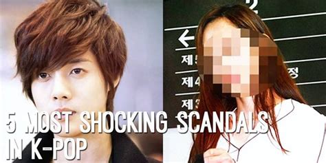 Most Shocking Scandals In K Pop Allkpop Com Article Most Shocking
