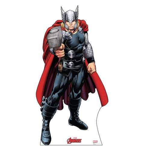 Buy Cardboard People Thor Life Size Cardboard Cutout Standup Marvels