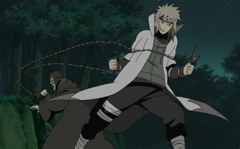 Minato Vs Tobi Narutopedia Naruto Naruto Shippuuden