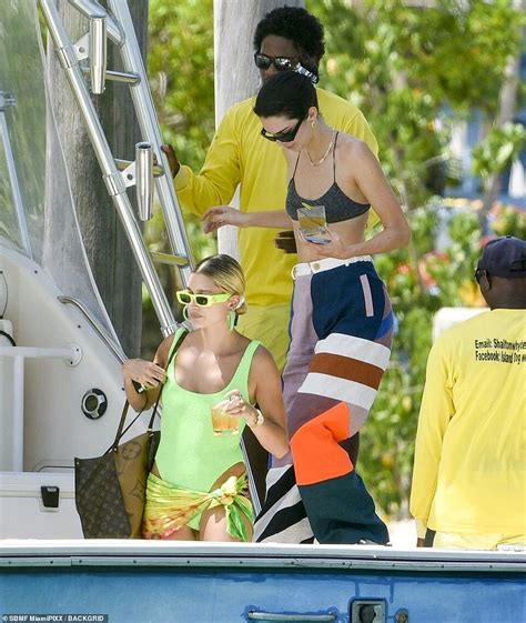 Kendall Jenner And Hailey Bieber Sexy Bikini In Jamaica The Fappening