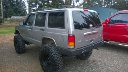 This is a optional listing, please confirm the selected item before placing the order. 84-01 XJ REAR BUMPER KIT - GG Custom Metal Fab