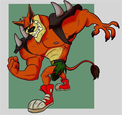 Music Rules Crash Bandicoot Metal Music Scooby Doo Tiger Fanart