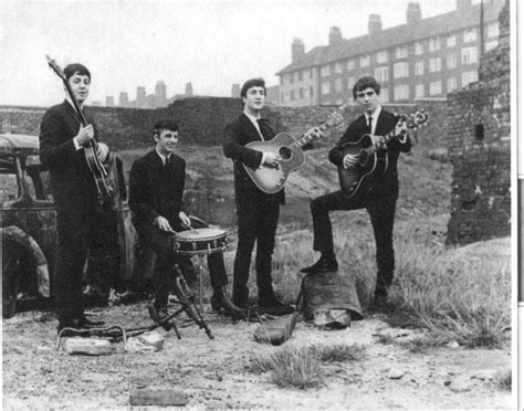 The beatles have also become liverpool's pride. The Beatles, Caryl Gardens in background | The beatles ...