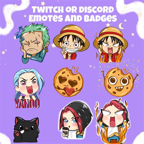 Rutharagaom I Will Create Draw Twitch Or Discord Emotes For You For