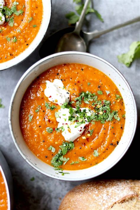 Spiced Carrot And Lentil Soup The Last Food Blog
