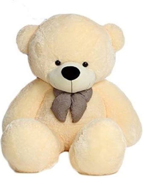 Sandg Enterprises 3 Feet Cute And Soft Stuffed Spongy Huggable Cream Teddy