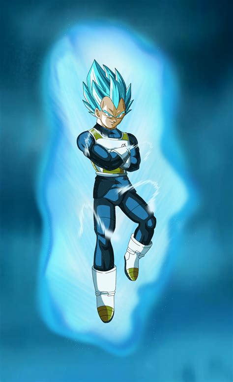 Ssgss Vegeta Arms Crossed Aura V2 Bg By Dragonballaffinity On Deviantart