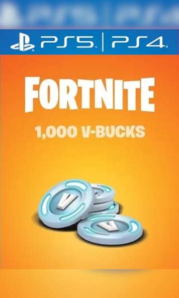 Buy Fortnite 1000 V Bucks Ps4 Ps5 Psn Key Global Cheap G2acom