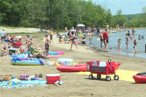 Fairfax Paynetown Beaches At Lake Monroe Closed Due To High Water