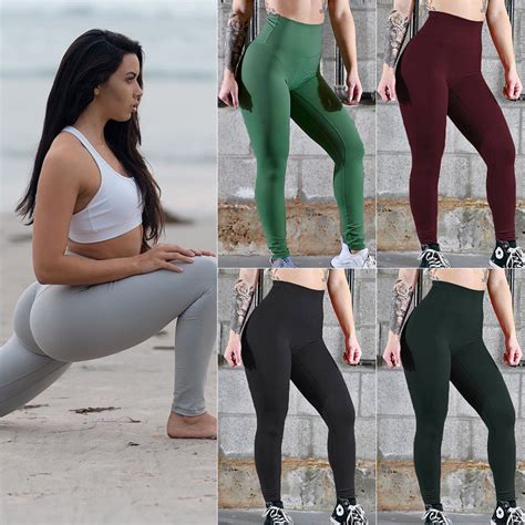 2019 Newest Hot Fashion Women Stretch Pants Yoga Gym Sport Leggings Run