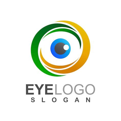 Premium Vector Eye Optical Logo Template