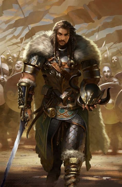 Concept Art Inspiration Fantasy Character Design Viking Character