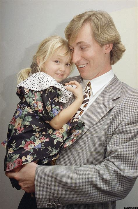 Paulina Gretzky Cuddles Up To Dad Wayne Gretzky In