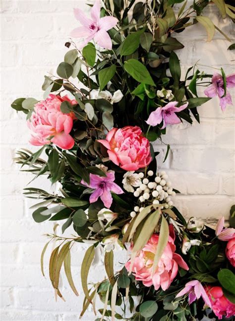 Diy Floral Garland Inspired By This Floral Garland Floral
