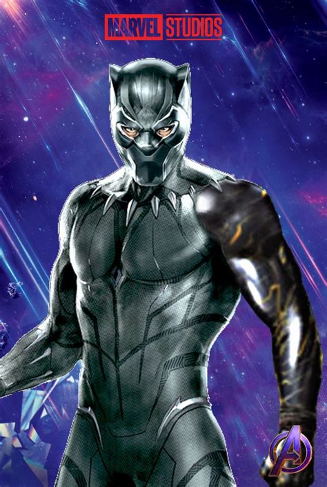 Black Panther Avengers Endgame Poster Super Herói Herói Vilãs