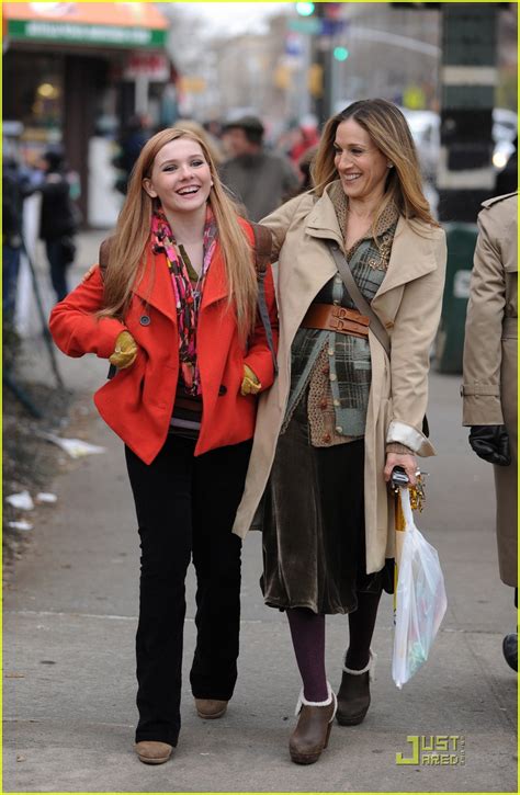 sarah jessica parker and abigail breslin mother daughter duo photo 2533557 abigail breslin
