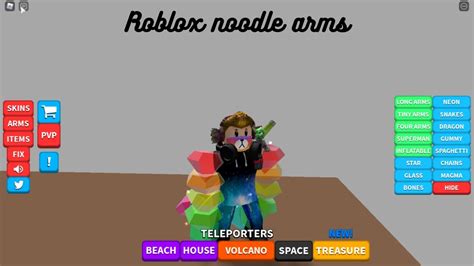 Roblox Noodle Arms And Codes Youtube