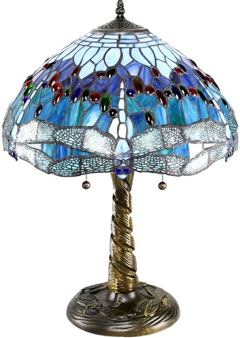 White Dragonflies Tiffany Lamp Lamp Shade Pro