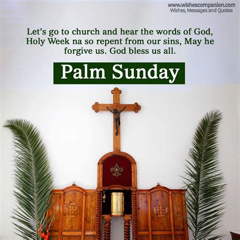 Palm Sunday Wishes And Messages Greetings Wishes Companion